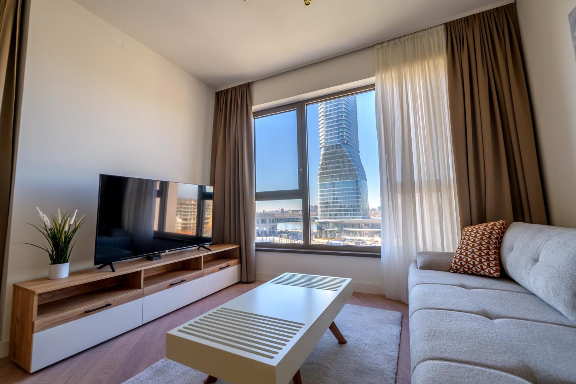 Belgrade Waterfront Residences - Beograd Na Vodi Buitenkant foto