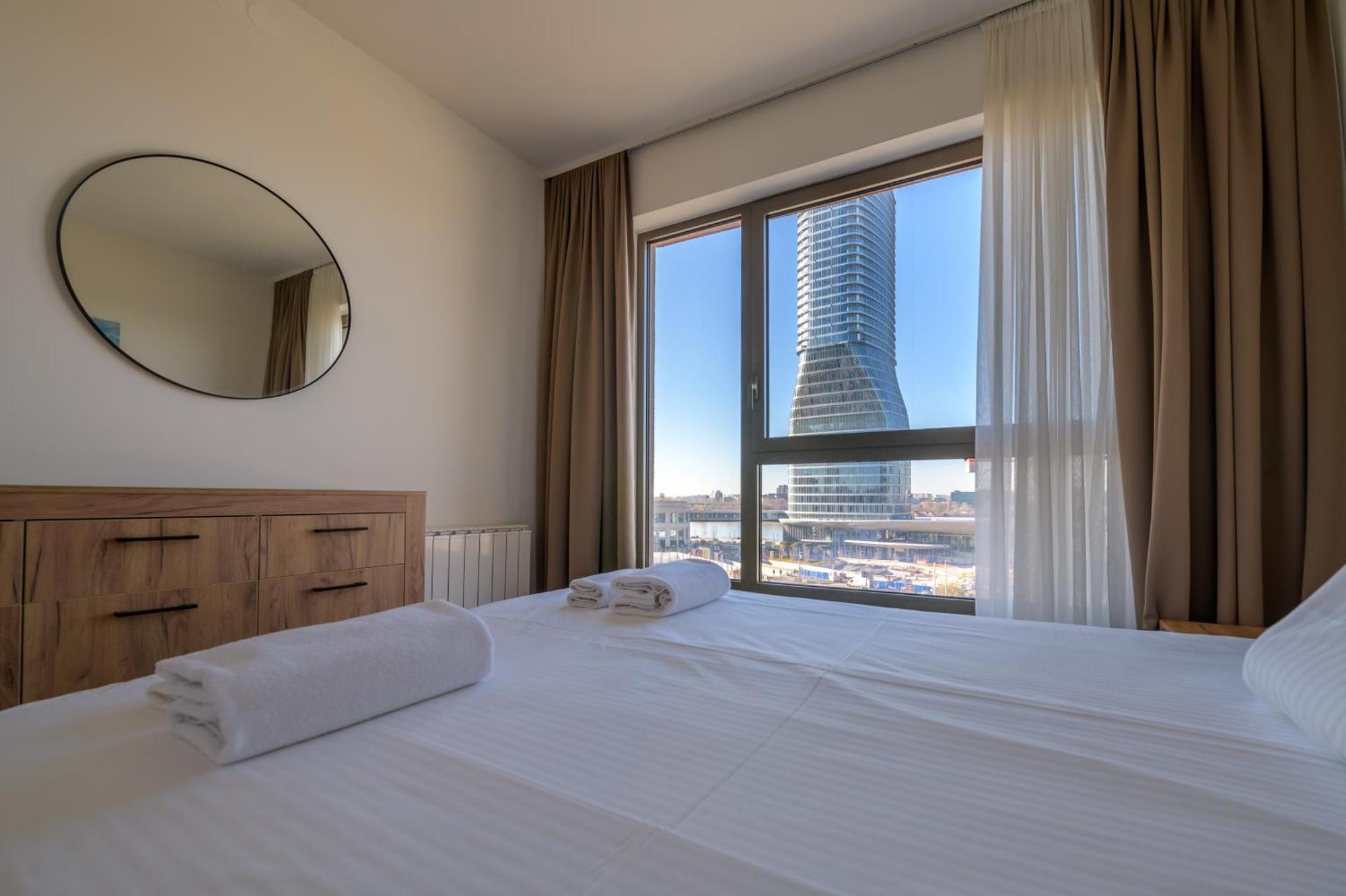 Belgrade Waterfront Residences - Beograd Na Vodi Buitenkant foto